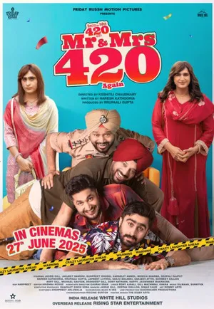 Mr & Mrs 420 Again 2025 Punjabi WEB-DL | Dubbed Hindi Movie